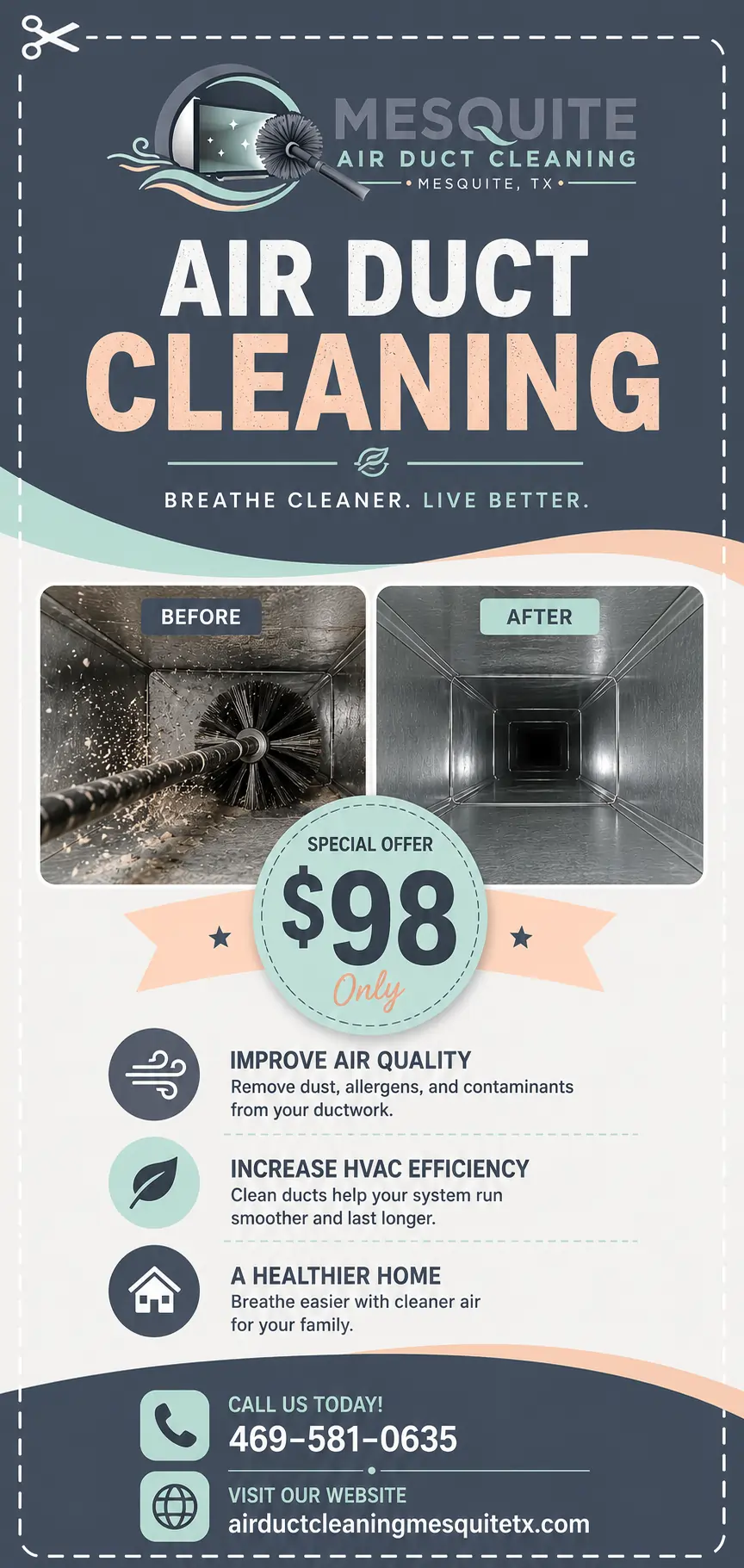Vent sanitation and odor removal