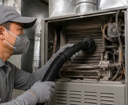 Furnace cleaning service