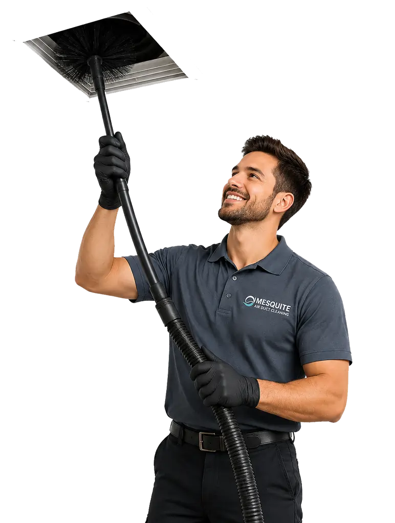 Vent cleaning technician